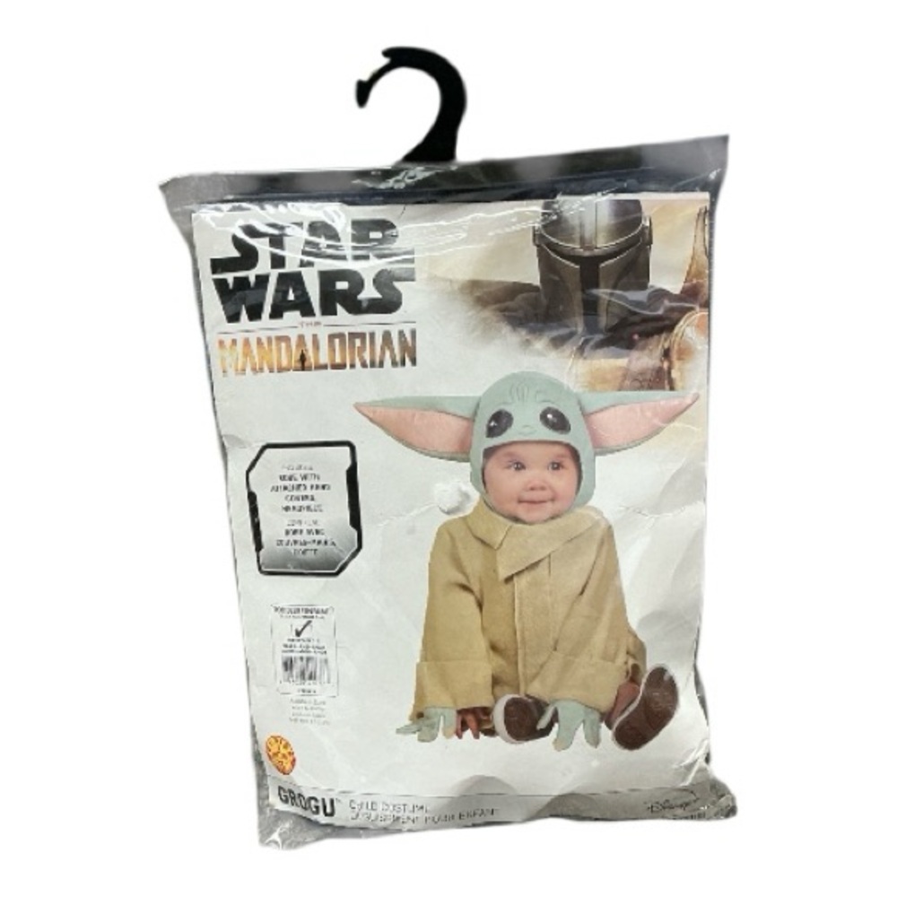 Star Wars Mandalorian Grogu Kids Costume - Green and Tan